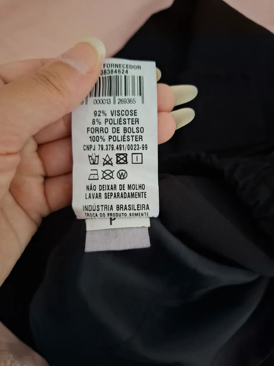 Saia Midi cargo preta - Foto 3