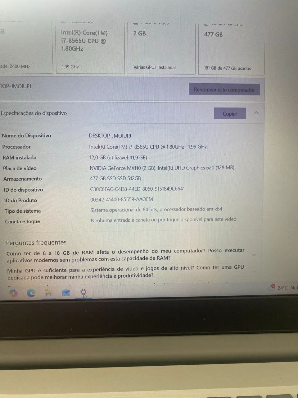 Notebook muito novo  - Foto 4