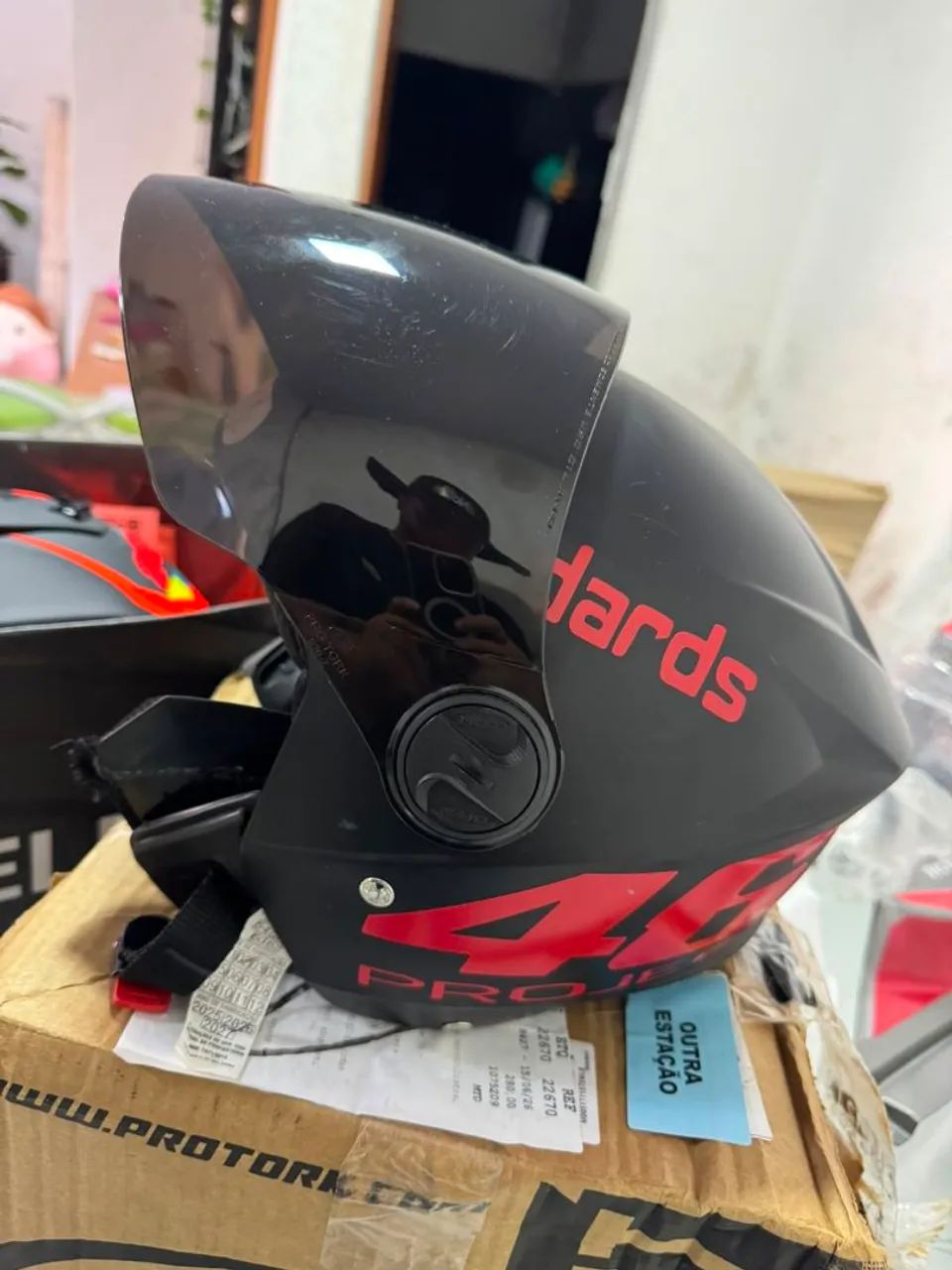 Capacete pro tork tamanho 56 - Foto 2