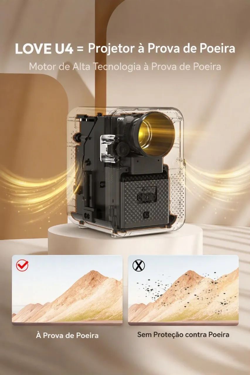 Projetor Smart BYINTEK U4  - Foto 3
