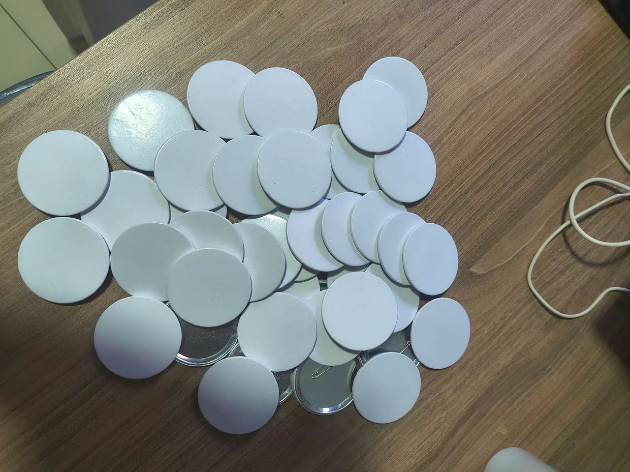 Pacote com 42 botons para sublimação  - Foto 4