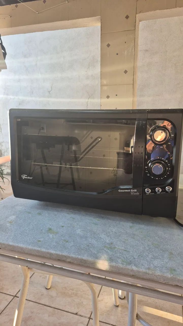Fisher Gourmet Grill Black