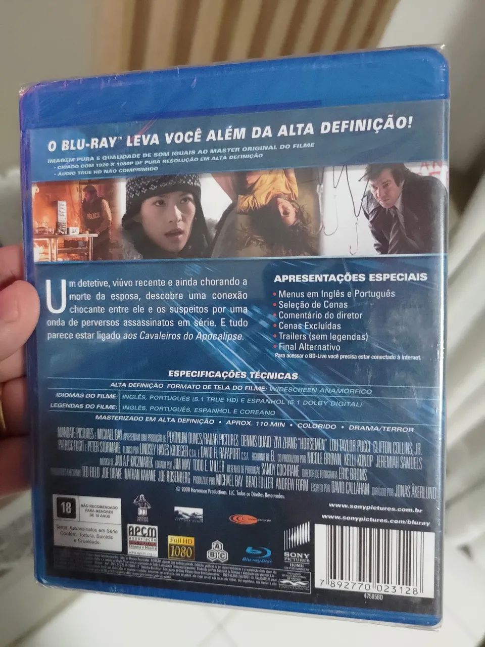 blu-ray Cavaleiros do Apocalipse  - Foto 2