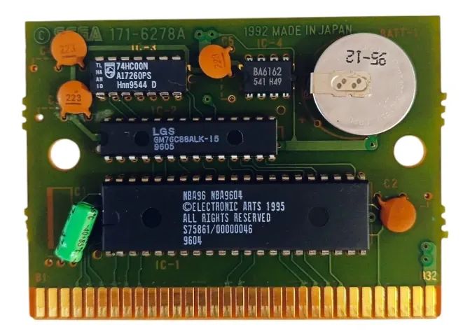 Nba Live 96 - Mega Drive - Tec Toy - Original - Foto 4