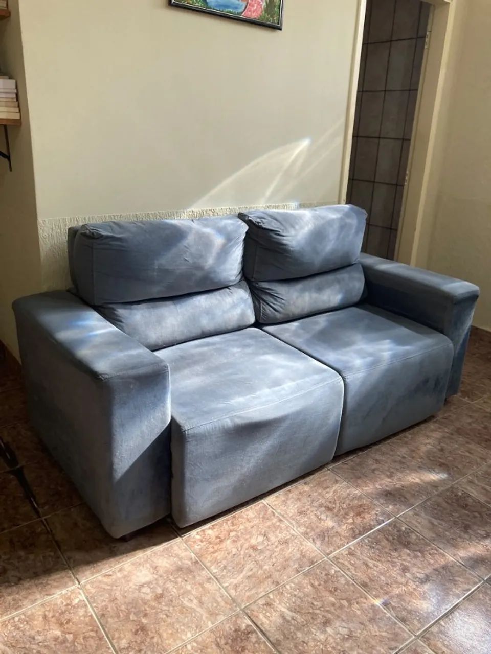 Sofá retrátil 2 lugares