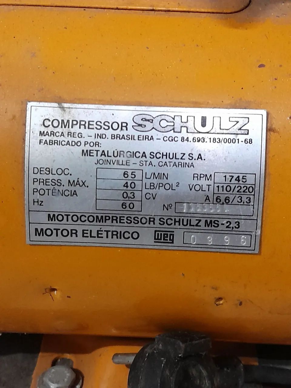 Compressor de ar Jet Master Schulz MS 2.3 PCM - Foto 4