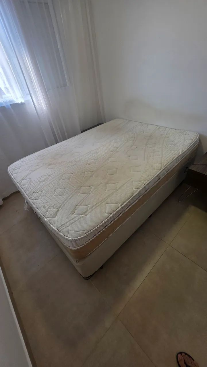 Cama Casal Box (colchão +base) - Foto 3