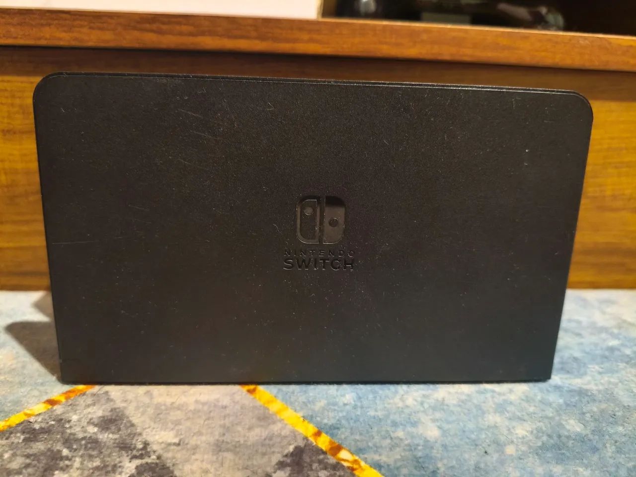 Dock preta switch modelo OLED compatível com v1 e v2