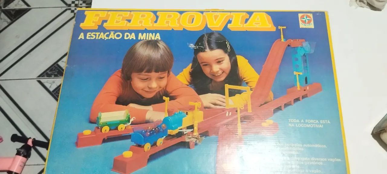 Ferrovia estação da Mina, Brinquedo 