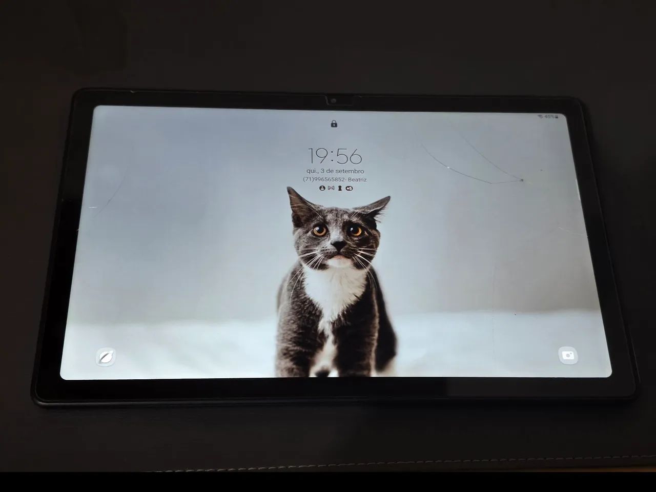 Tablet Samsung A7 + Capa + Caneta - Foto 4