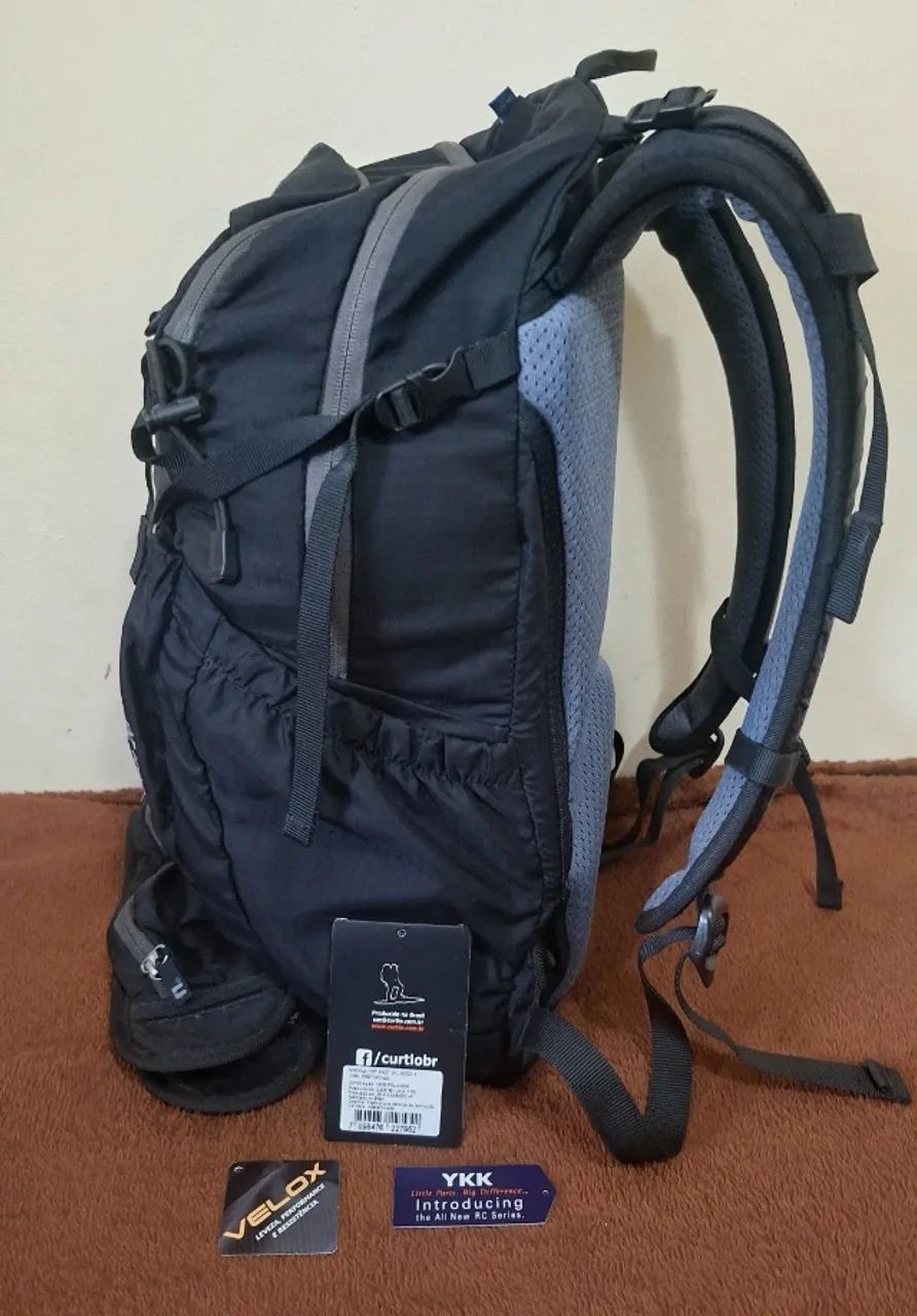 Mochila Curtlo Hotshot 20L Preta - Foto 4