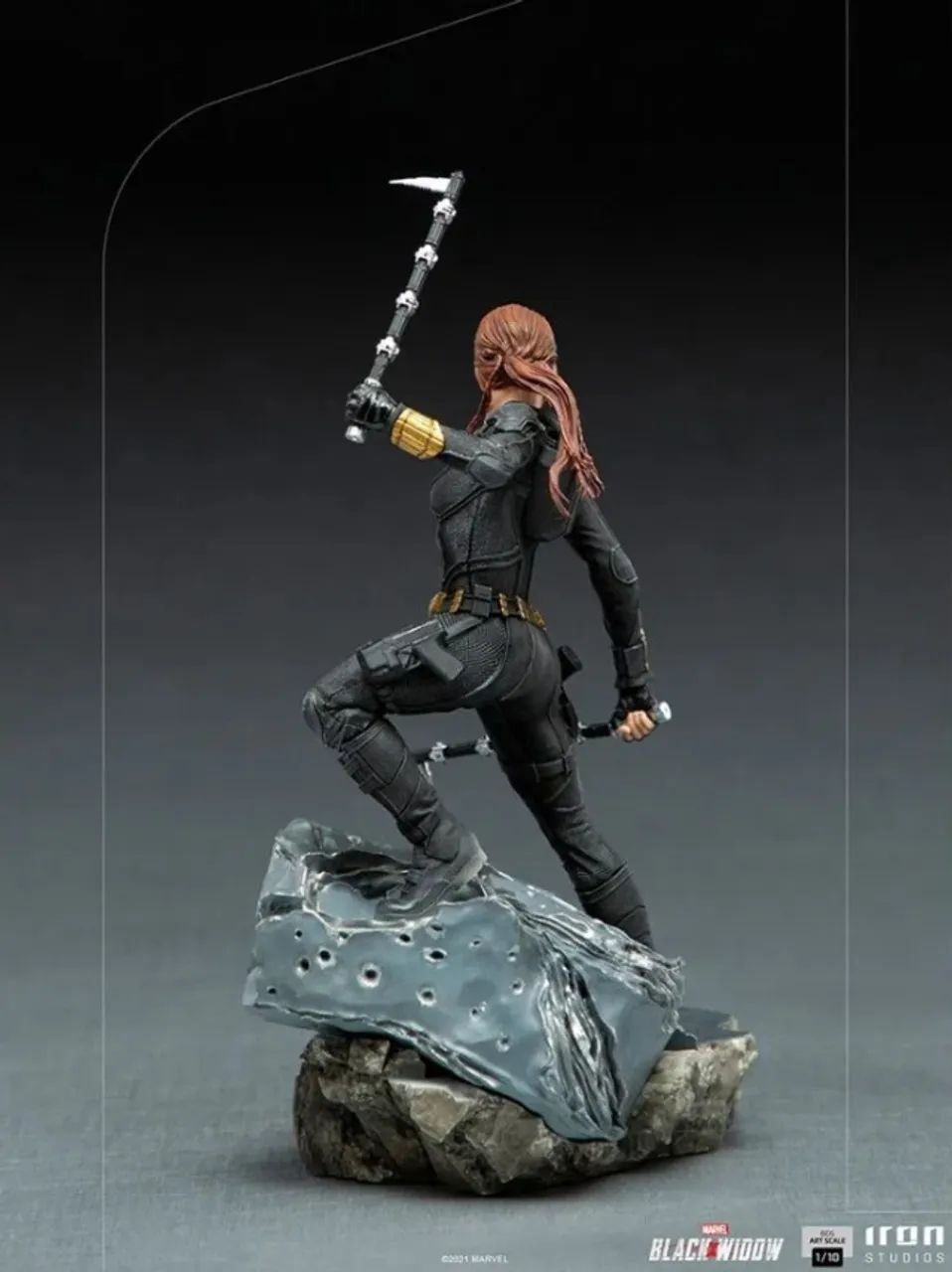 Estátua Miniatura Black Widow Viuva Negra 1/10 (IRON STUDIOS) - Foto 2