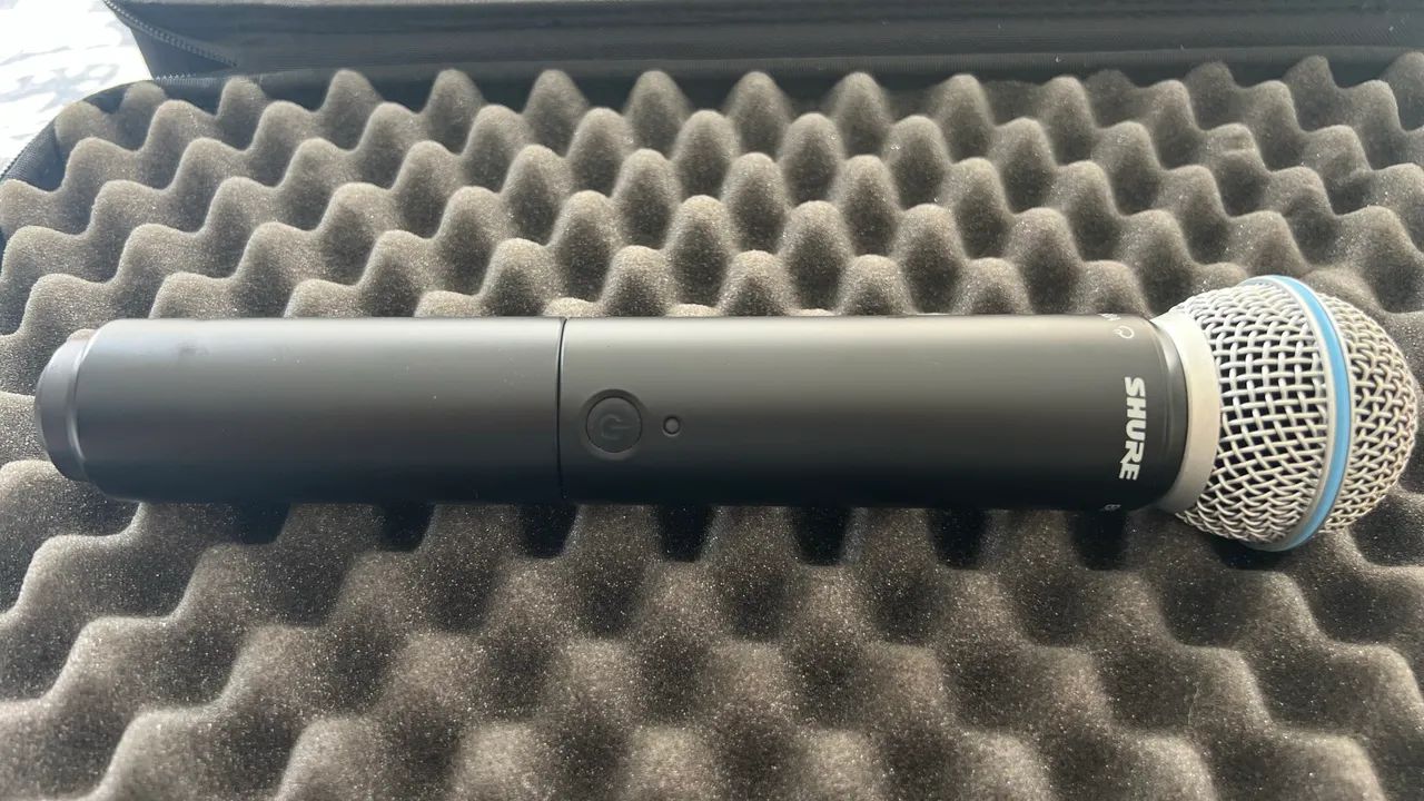 Microfone sem fio Shure Beta 58 (Original)  - Foto 5