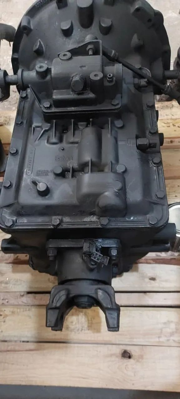 MOTOR VW MWM X12 6 CILINDROS COM CAIXA EATON  - Foto 4