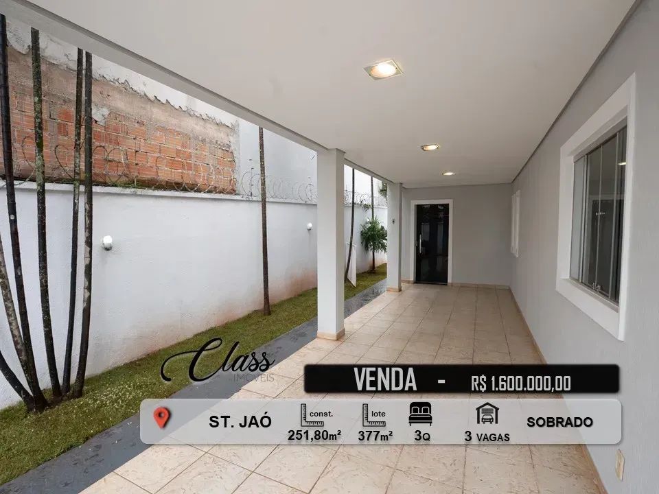 Sobrado ST. JAÓ COM 252m² com 3 quartos em Setor Jaó - Goiânia - GO - Foto 5