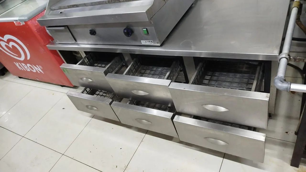 Balcão refrigerado com gavetas Macon - Foto 4