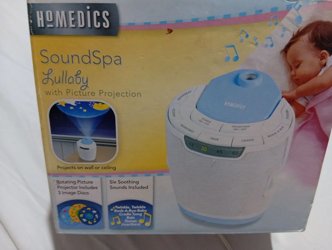 Projetor para bebê SoundSpa