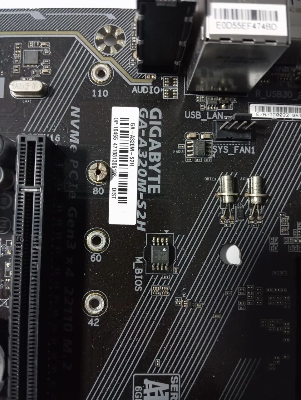 Placa Mãe Gigabyte A320M-S2H AM4 DDR4 S/ESPELHO - Foto 3