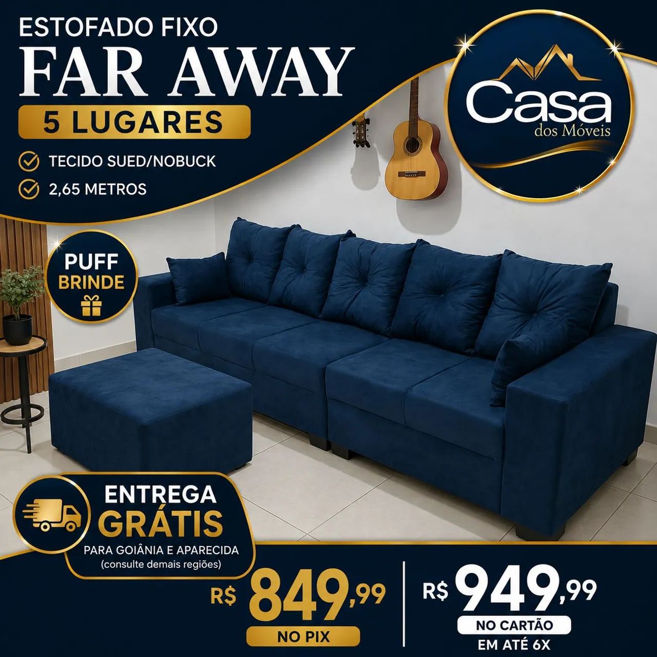 Estofado Fixo Far Away 2,65