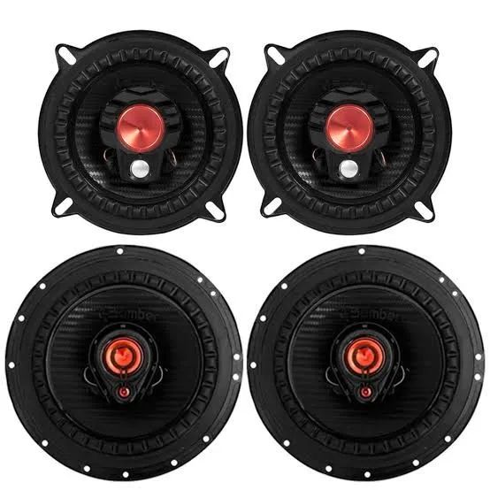 Vendo jogo de alto falante bomber 6 e 5 polegadas 
