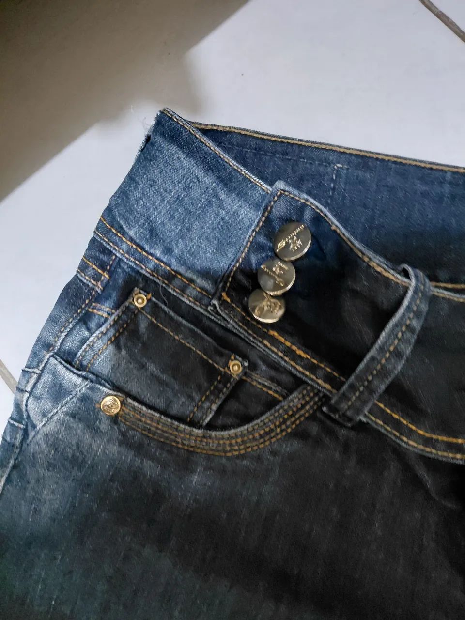 Calça jeans feminina Sawary tam 42 - Foto 2