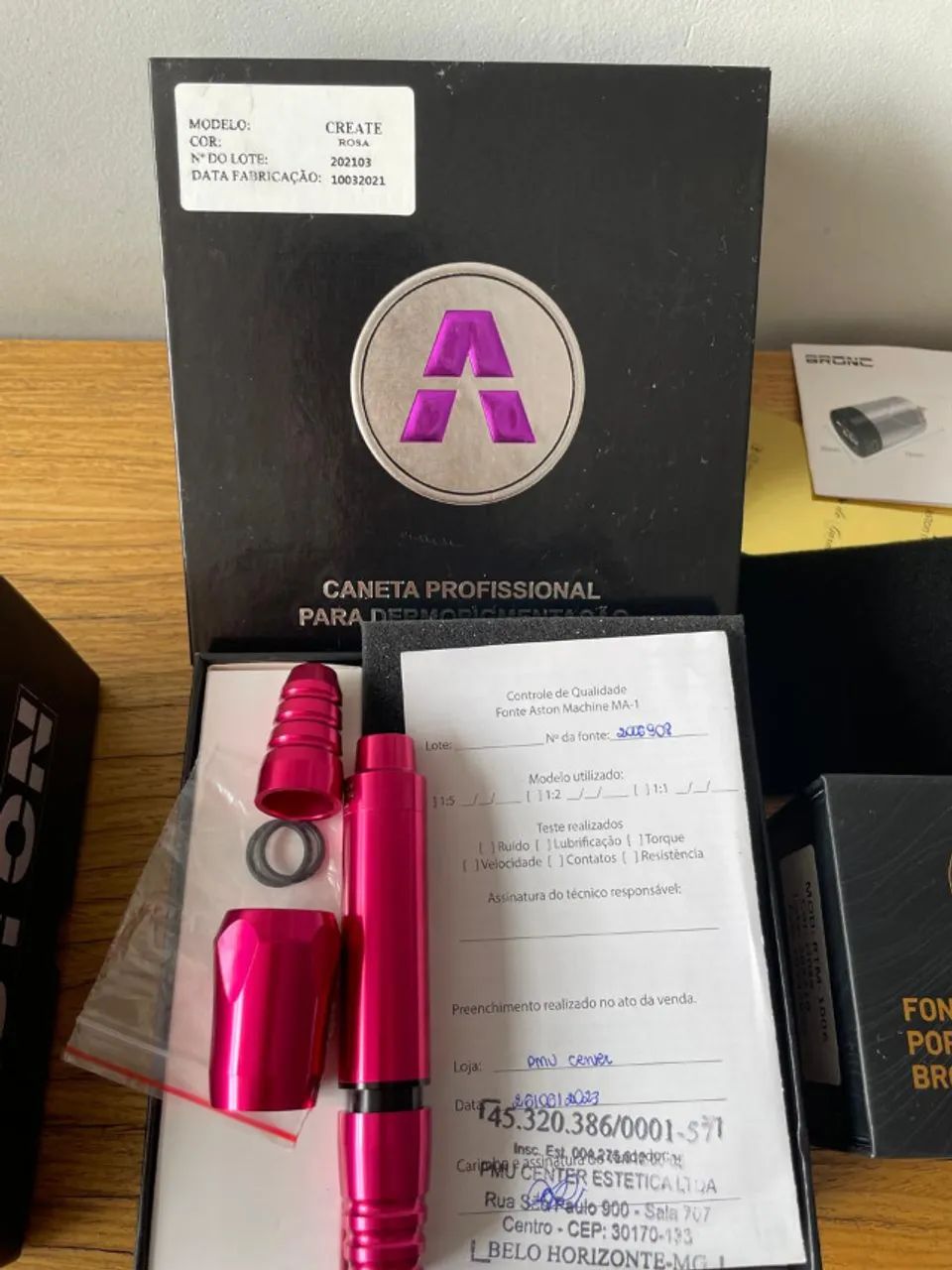 kit de caneta para micropigmentação e tatuagem - Foto 3