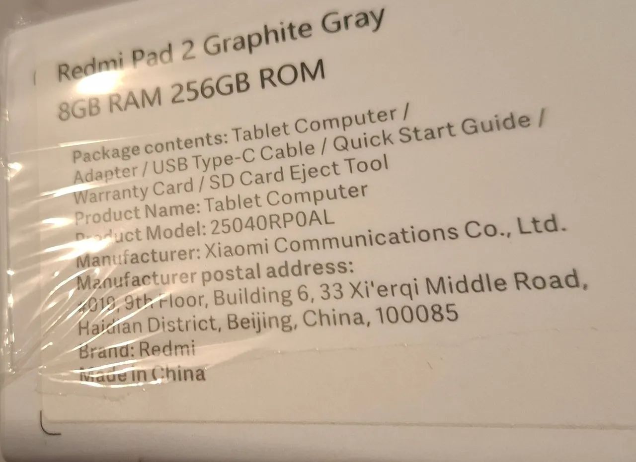 Tablet Xiaomi Redmi Pad 2  - Foto 3