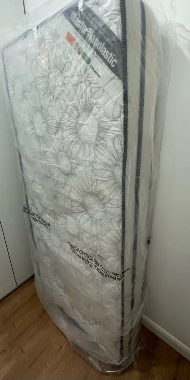 Colchão Ortobom solteiro estado de novo  - Foto 3