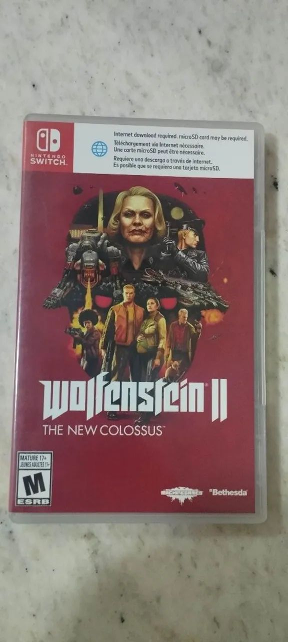 Wolfeinstein II The New Colossus - Nintendo Switch