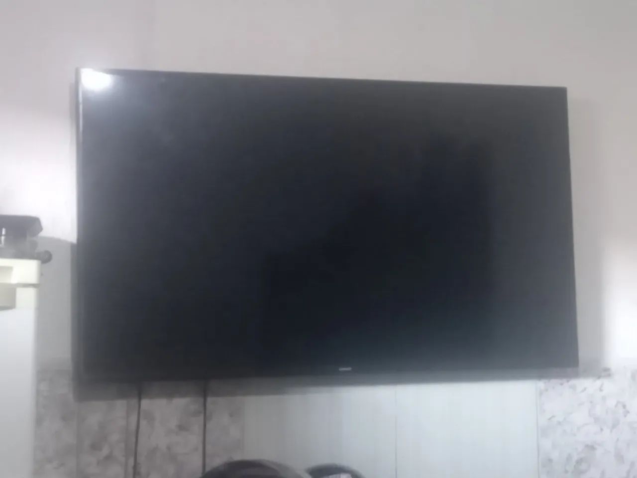 Tv 62 polegadas só está com alunos leder queimado mas está tudo funcionando