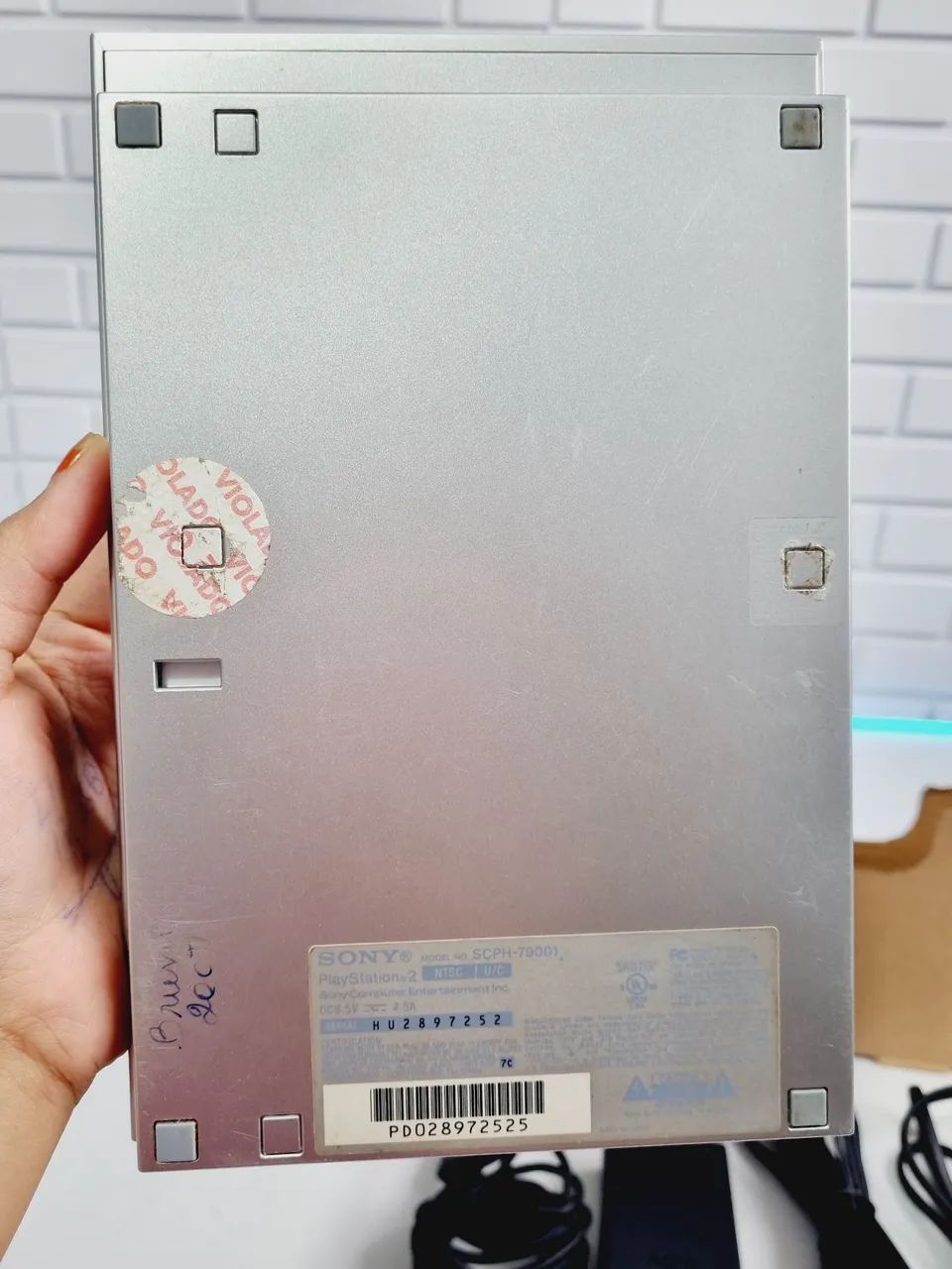 J105- PS2 SLIM PRATA - Foto 5