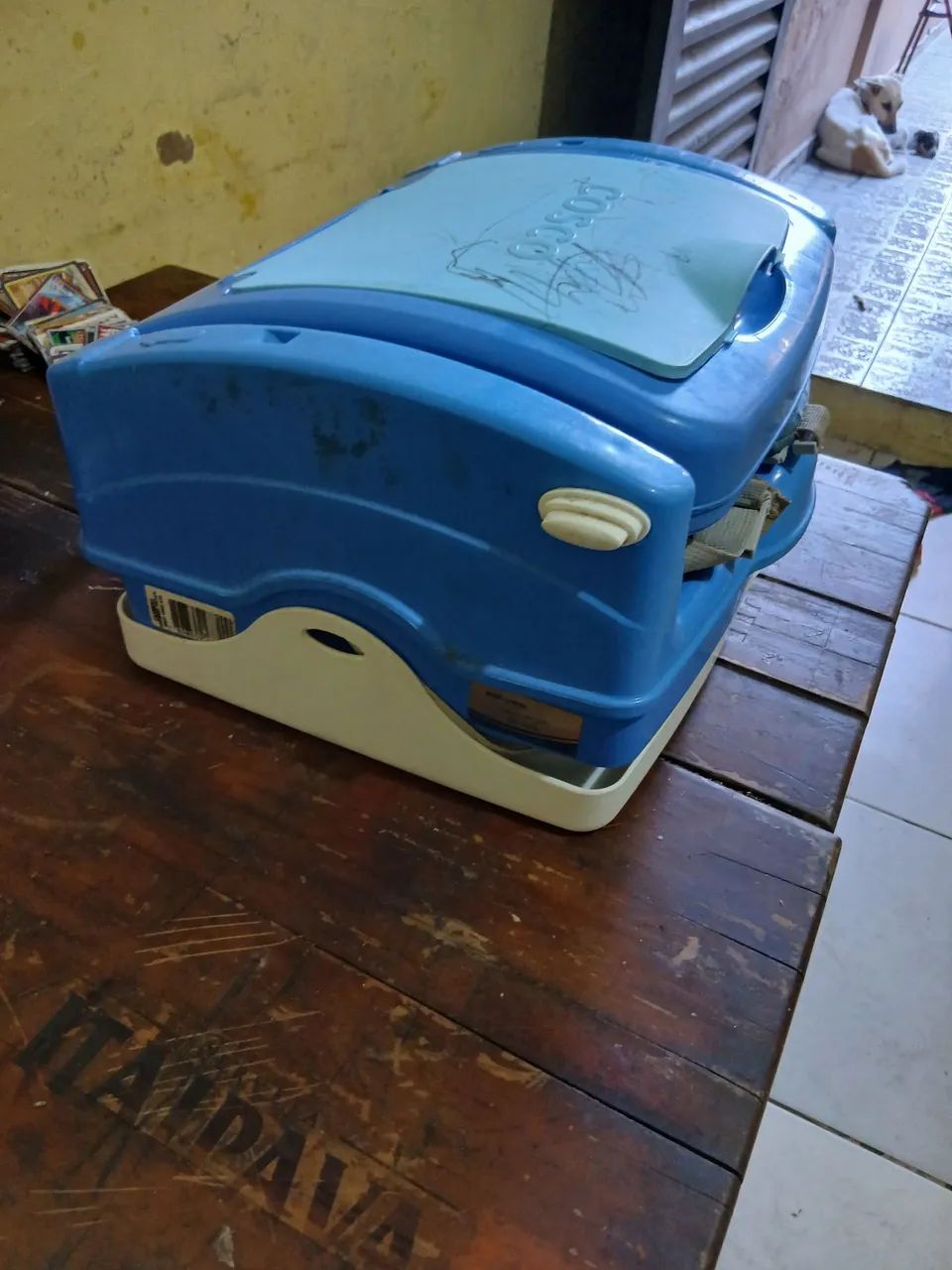 Cadeira alimentação para bebê portátil  - Foto 2