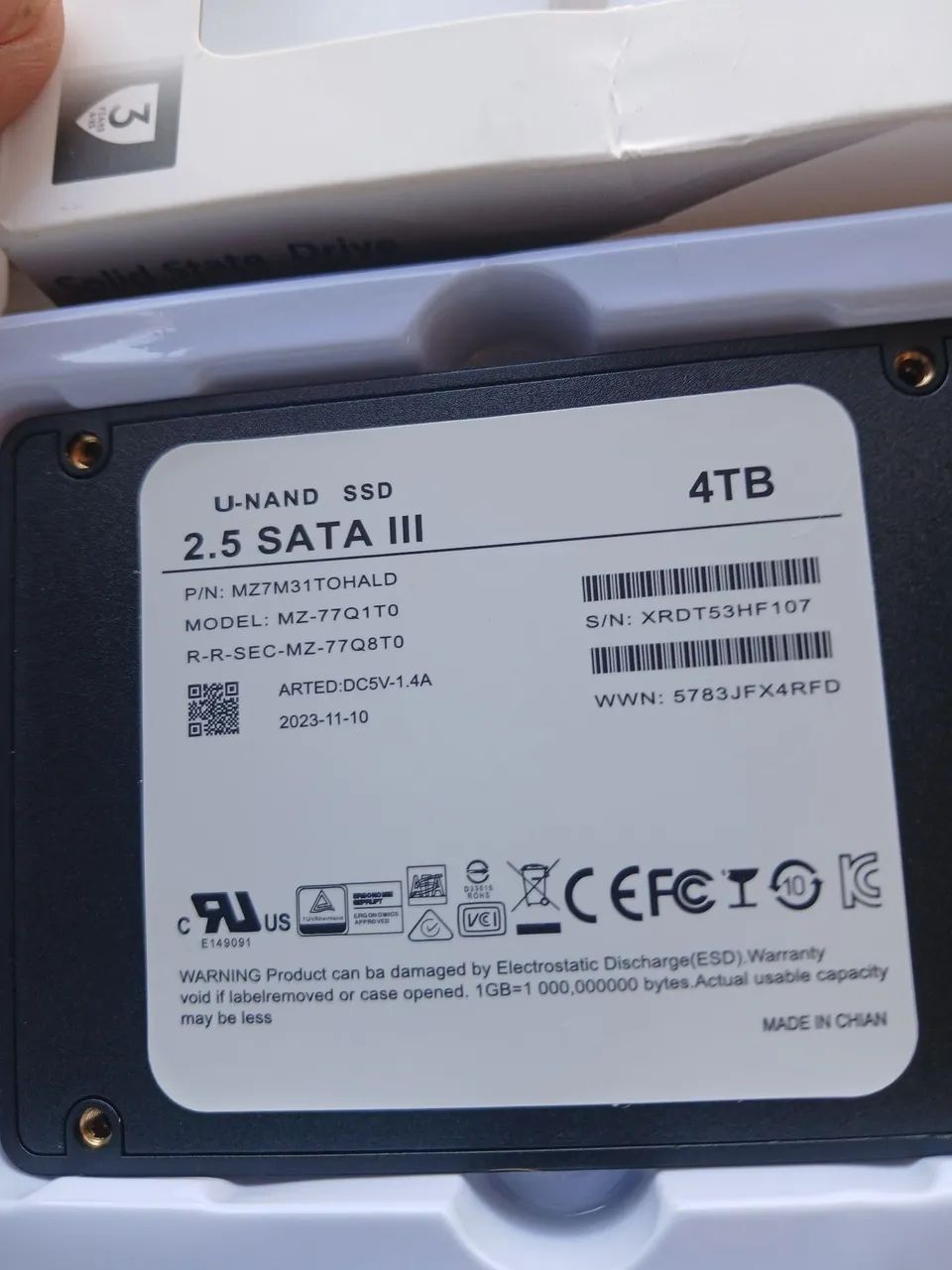 SSD SATA III de 2,5 polegadas com capacidade de 4 TB - Foto 2