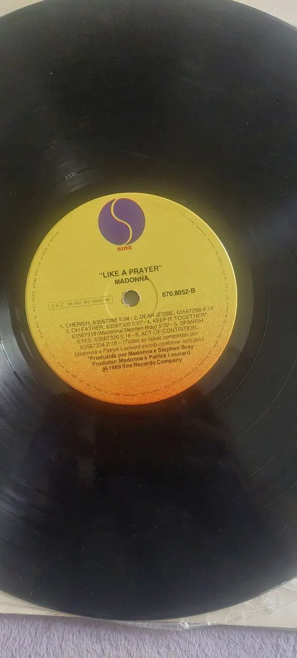 LP Vinil Madonna "Like a Prayer"  - Foto 4