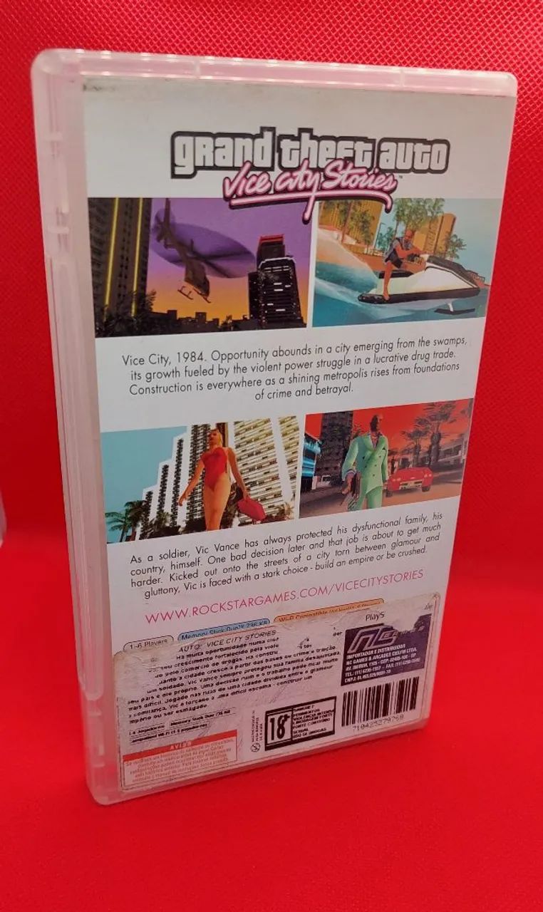 GTA Vice City Stories - [ENCARTE PSP] - Foto 2