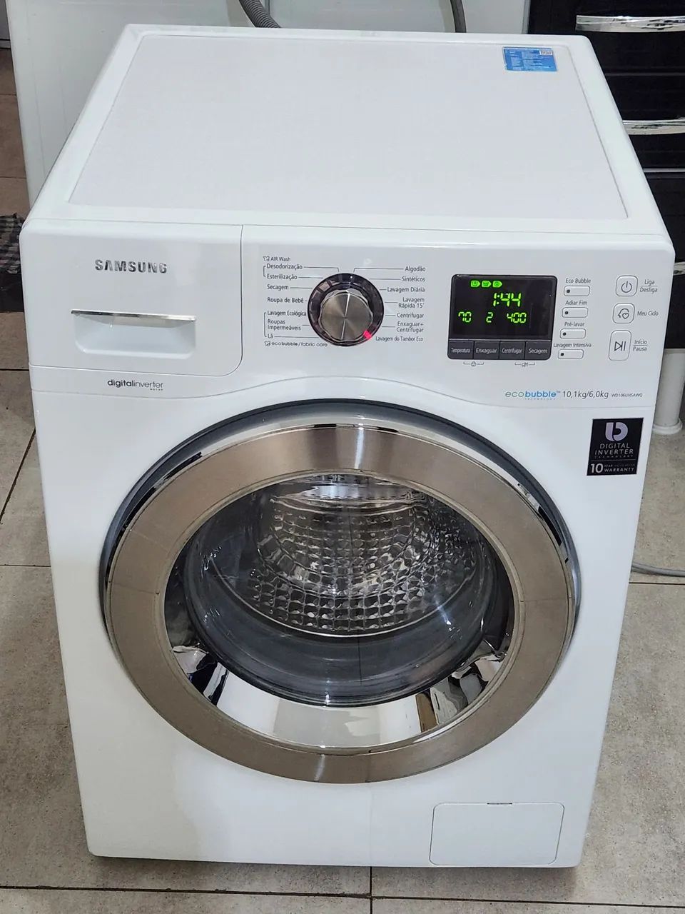 Lava e seca Samsung 10,1kg