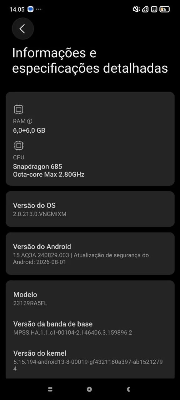 Xiaomi Redmi Note 13 128 gb de memória ram  *Leia o anúncio* - Foto 3