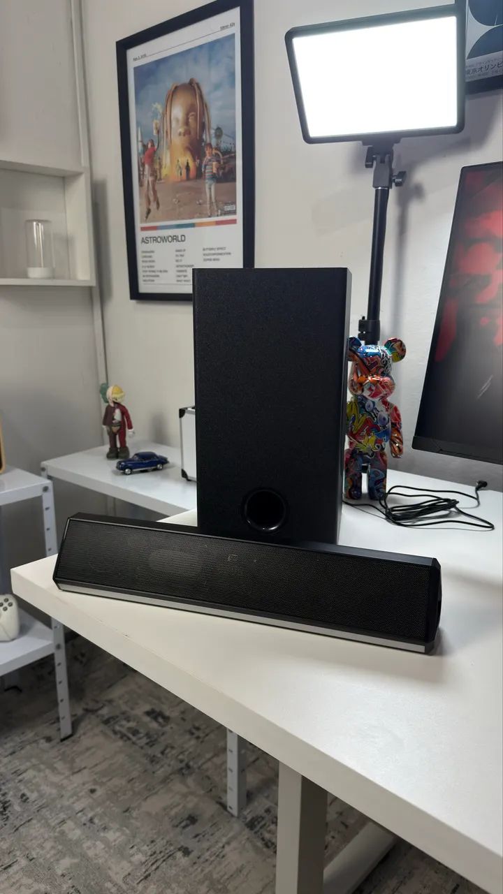 Soundbar com Subwoofer 