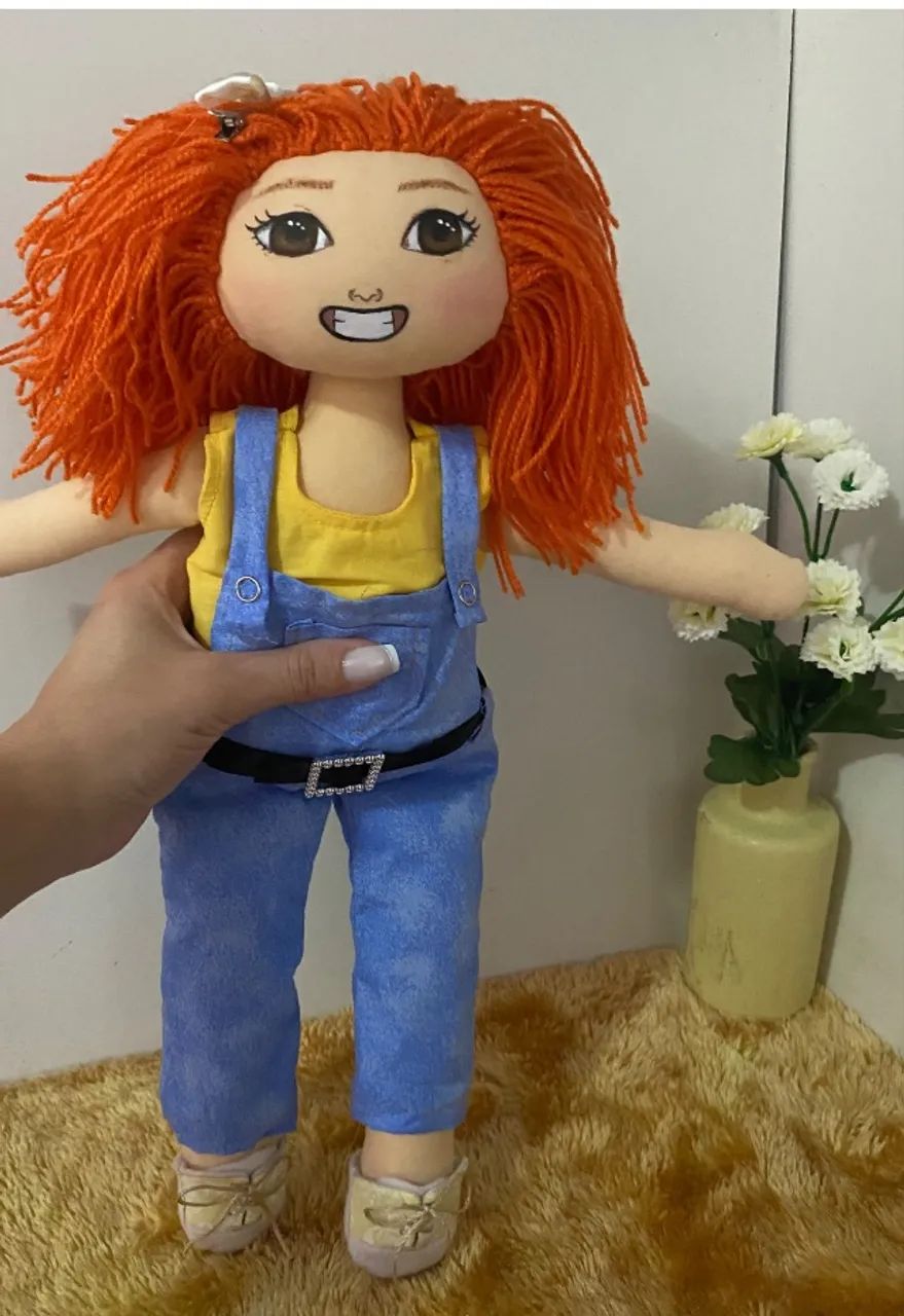 Boneca de pano artesanal  - Foto 2