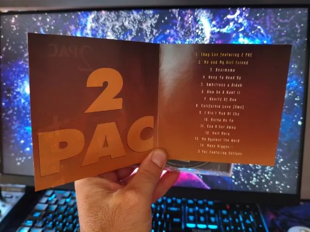 CD 2 Pac - 2 Pac - Raro - Americano - Grav Newale Records - De