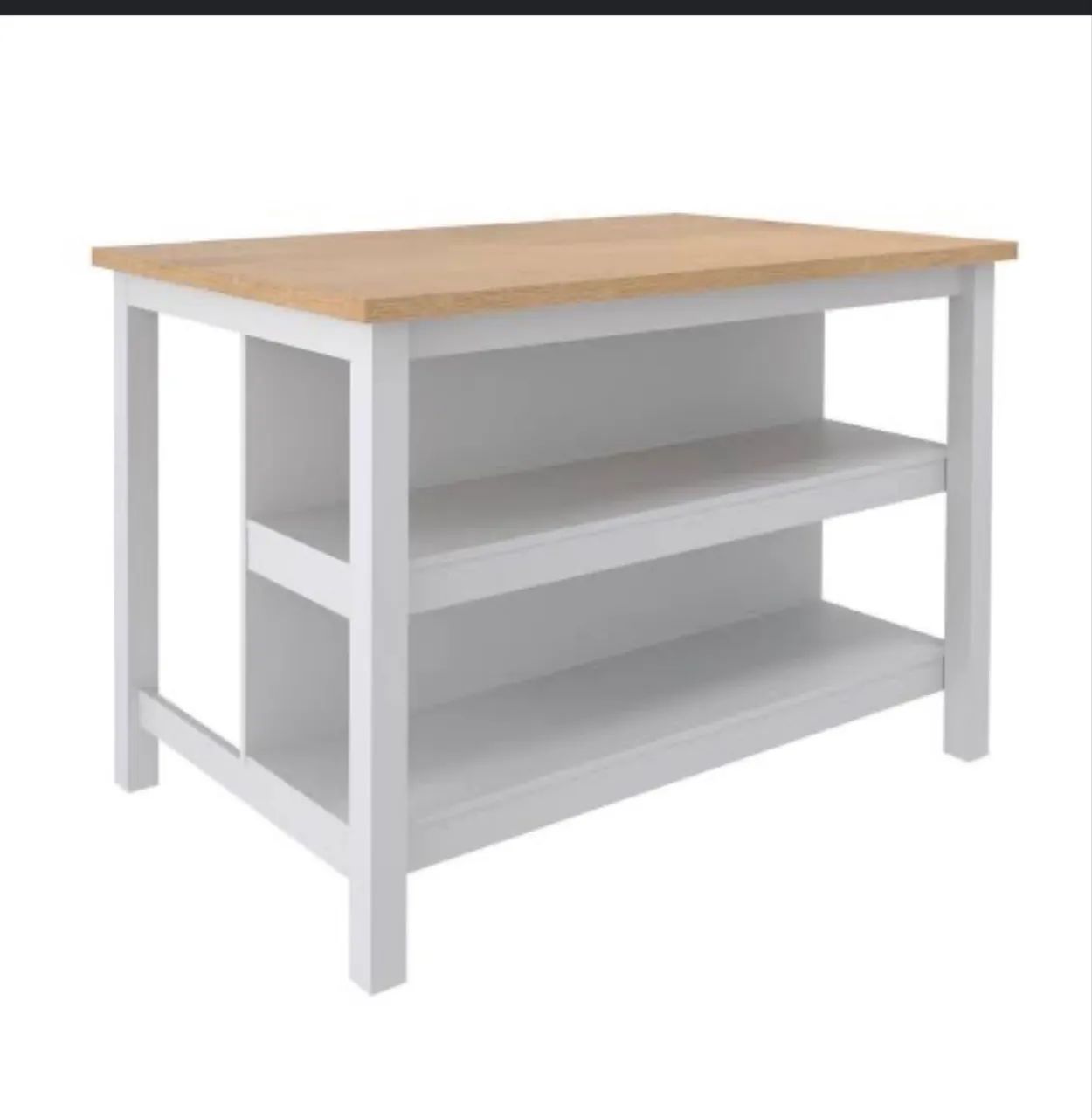 Mesa Ilha 2 prateleiras