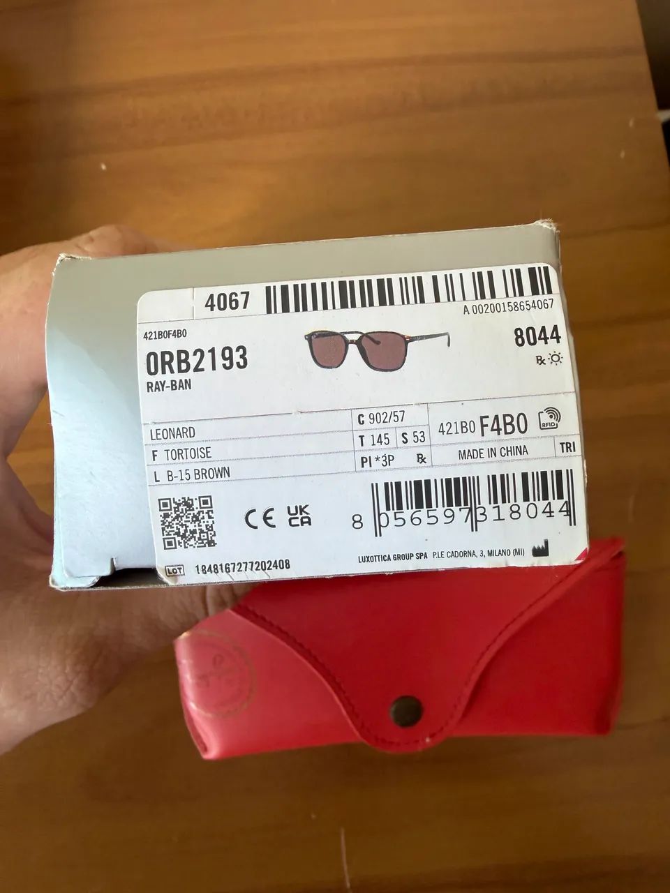 Ray ban Leonard polarizado ORIGINAL - Foto 3