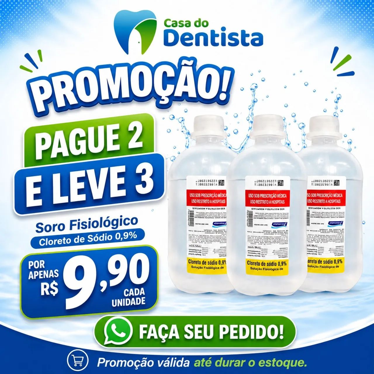 Soro fisiológico 500ml