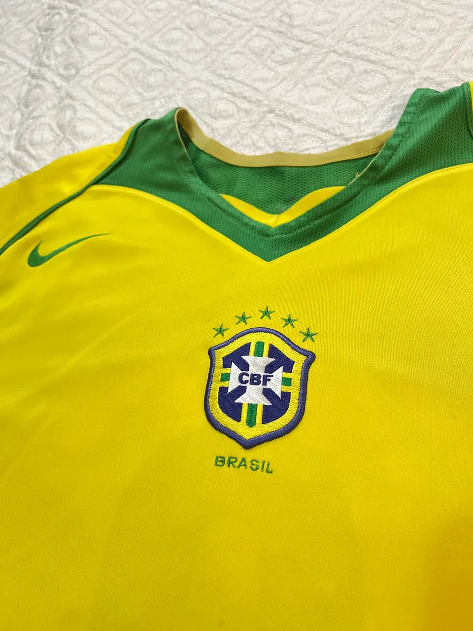 Camisa seleção brasileira total 90 2004/2005 - Foto 3