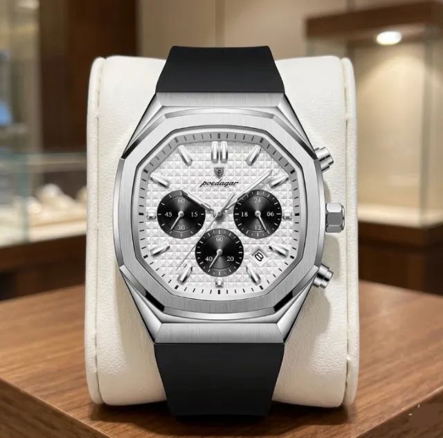 Relógio Masculino Poedagar Premium - Design Moderno e Sofisticado