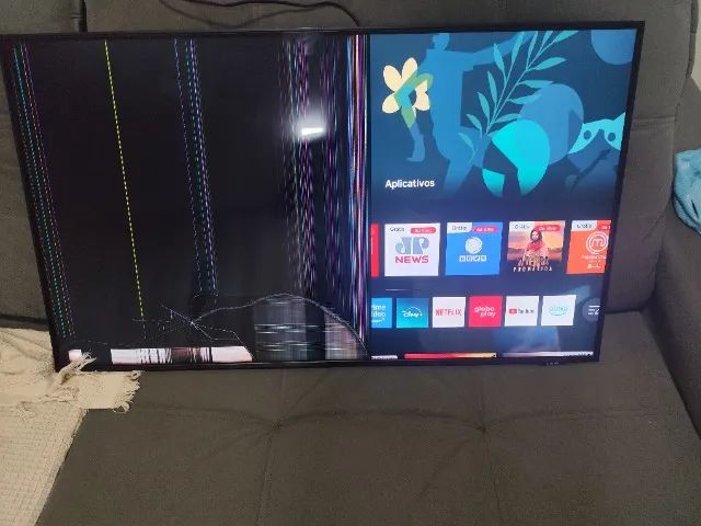 Smart TV LED 43" Samsung Crystal - Foto 2