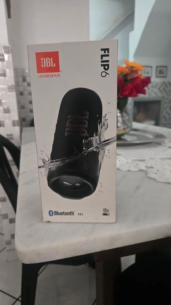 Caixa de som Jbl Flip 6 Nova