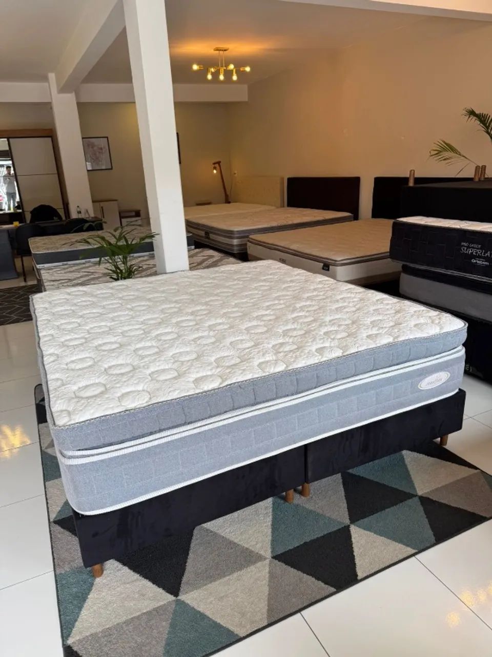 Cama com colchão SUPER KING MAXFLEX - Entrego HOJE!  - Foto 2