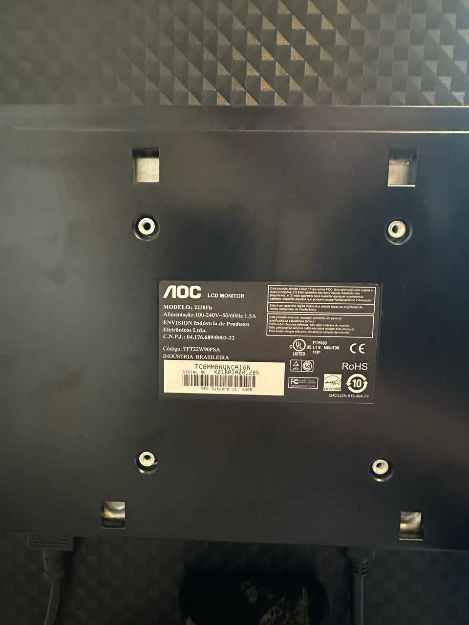 MONITOR AOC 24 POLEGADAS  - Foto 3