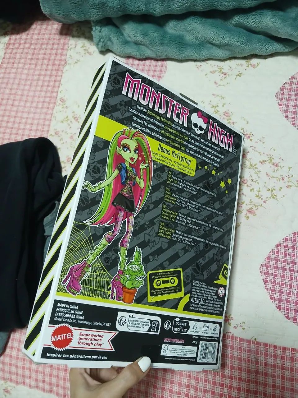 Caixa Monster High Venus Mcflytrap - Foto 4